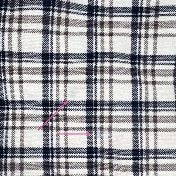 CP Shades Plaid Corduroy Popover Shirt size Medium Cotton 3/4 Sleeves - Picture 5 of 6